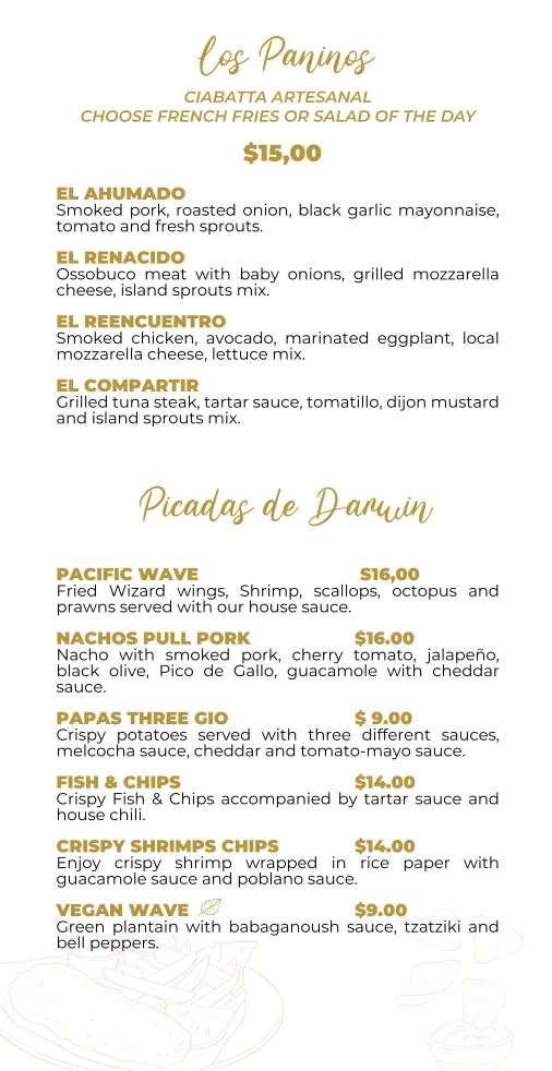 Menu_1835 Restaurant & Coffee_Galápagos_image_3