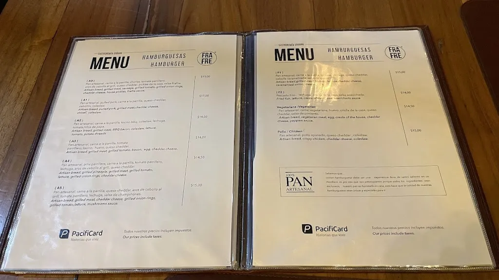 Menu_FRAFRE GASTROBAR_Galápagos_image_2