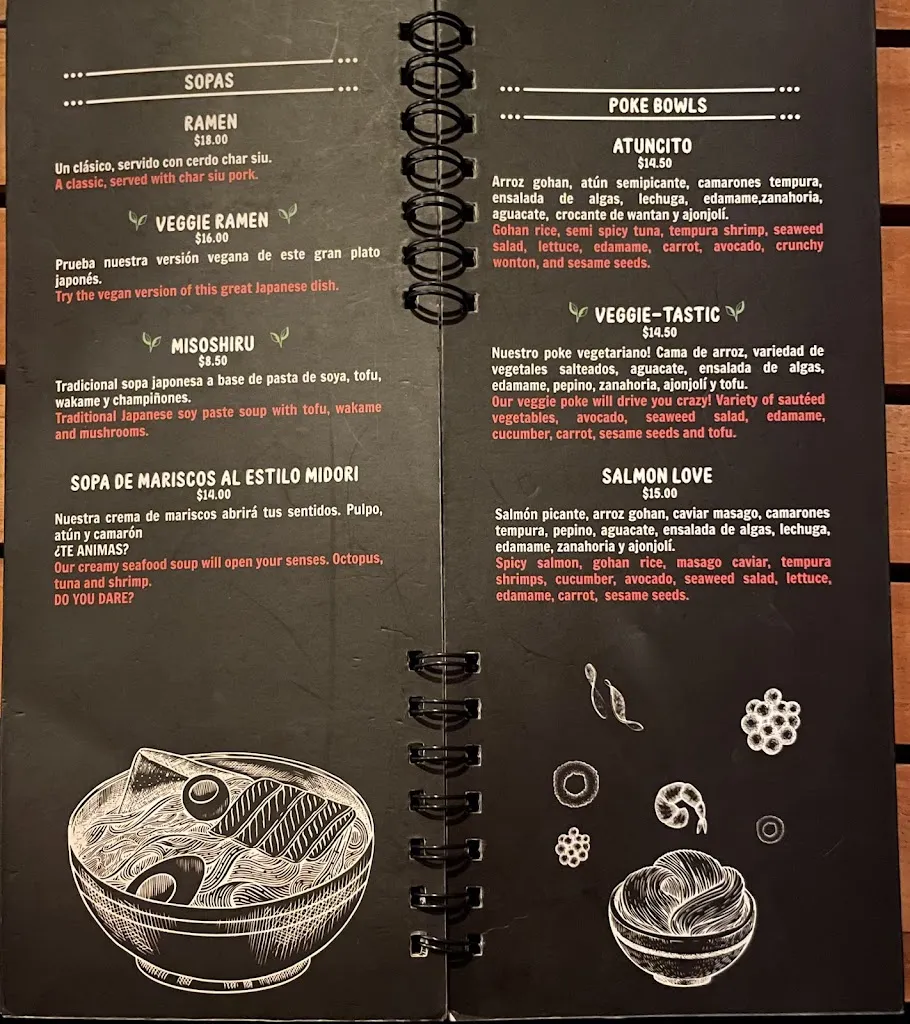 Menu_Midori Sushi Pub_Galápagos_image_4