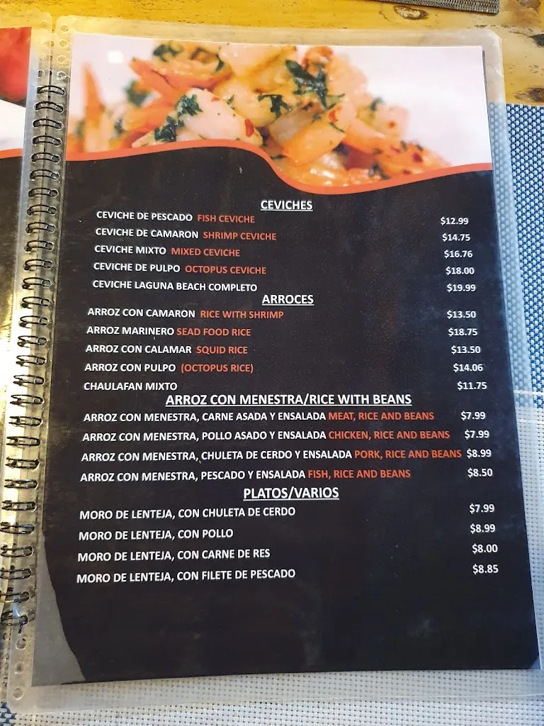 Menü_Laguna Beach_Galápagos_Bild_1