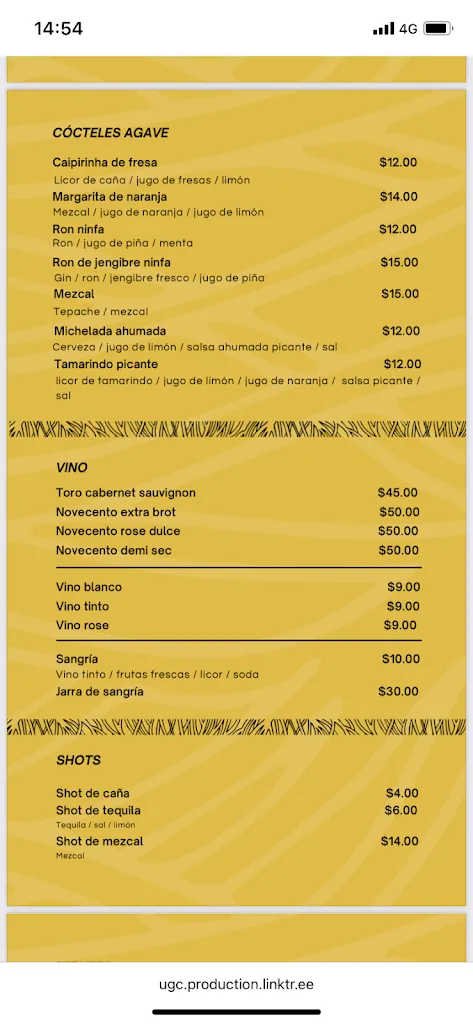 Menu_Agave Studio_Galápagos_immagine_2
