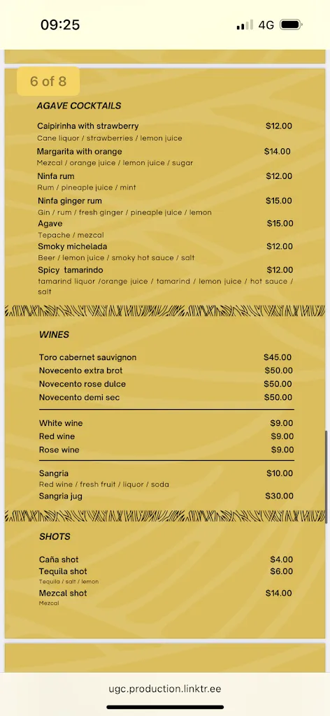 Menu_Agave Studio_Galápagos_immagine_3