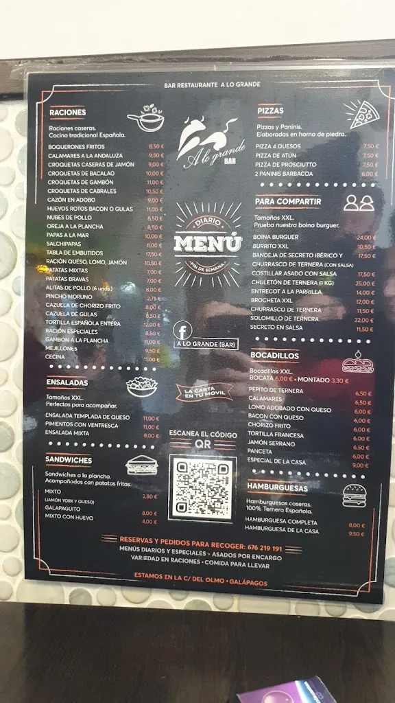 Menu_A Lo Grande_Galápagos_image_1