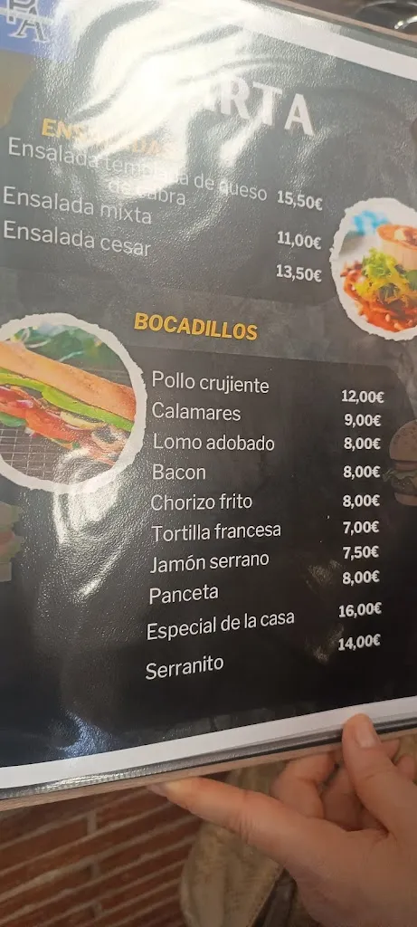 Menu_Restaurante-Parrilla Los Arcos_Galápagos_immagine_1