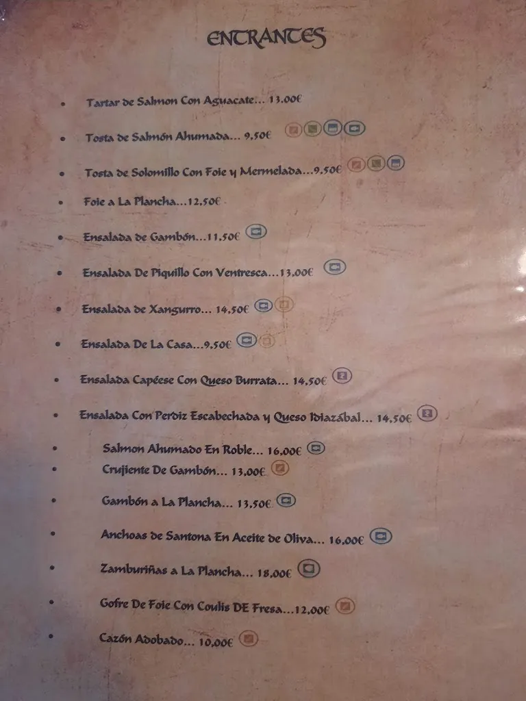 Menu_Restaurante-Parrilla Los Arcos_Galápagos_immagine_4