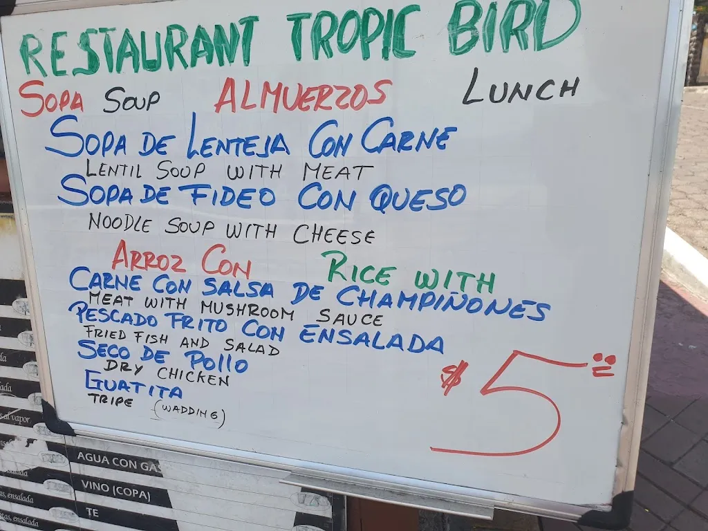 Menu_Tropic Bird Cafe_Galápagos_image_2