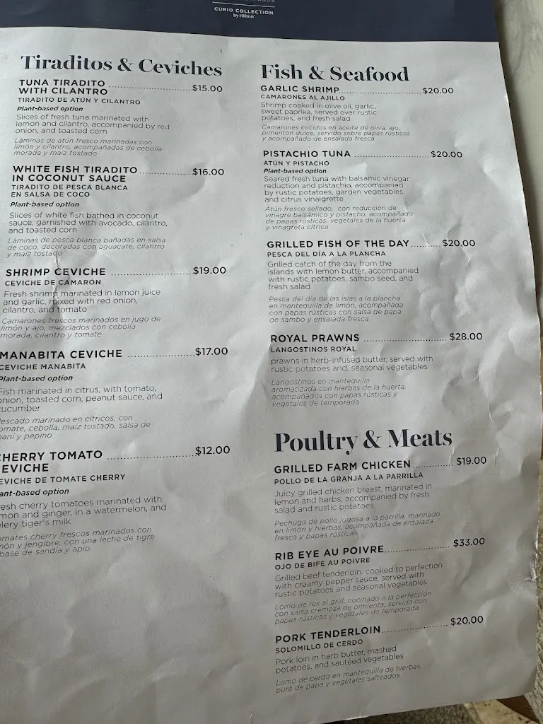 Menu_Royal Palm Curio Galapagos - The Highland Cafe_Galápagos_image_3