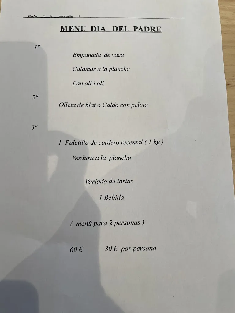 Menu_Mesón la Mezquita_Beniardá_image_1