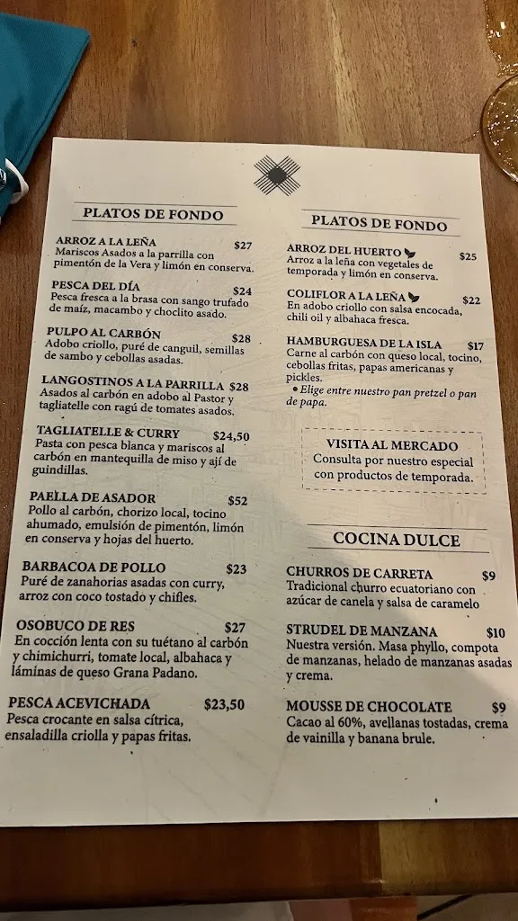 Menu_The Point By Midori_Galápagos_image_3
