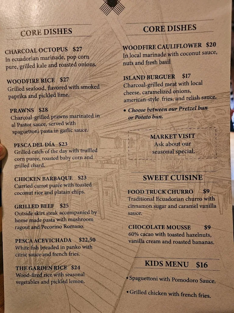 Menu_The Point By Midori_Galápagos_image_4