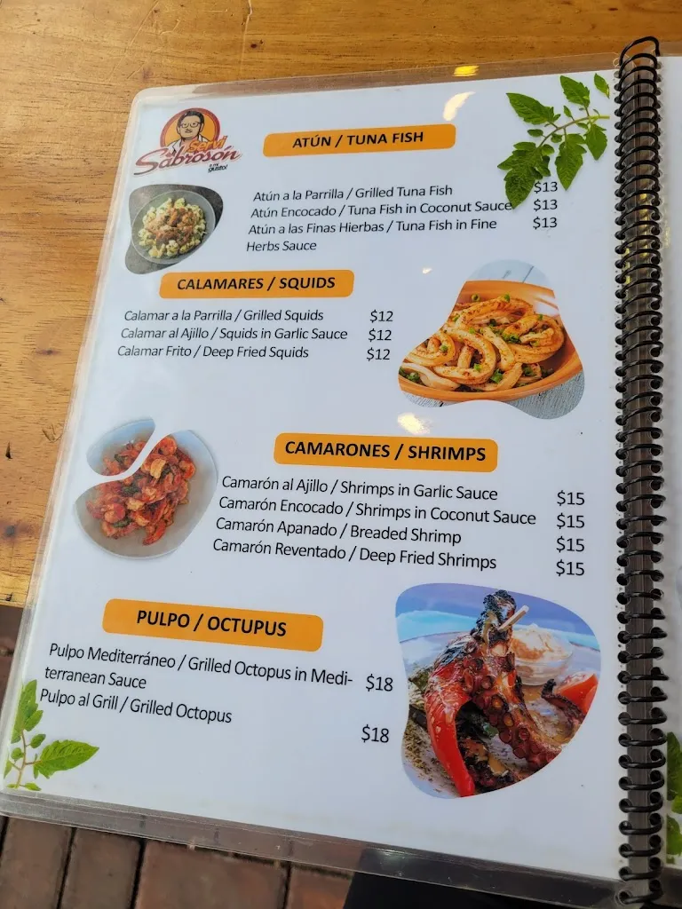 Menu_Servi Sabroson_Galápagos_image_3