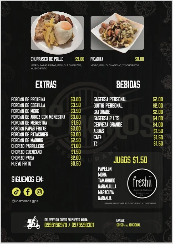 Menu_Los Moros_Galápagos_image_2