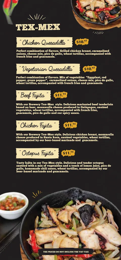 Menu_Santa Cruz Brewery_Galápagos_immagine_3