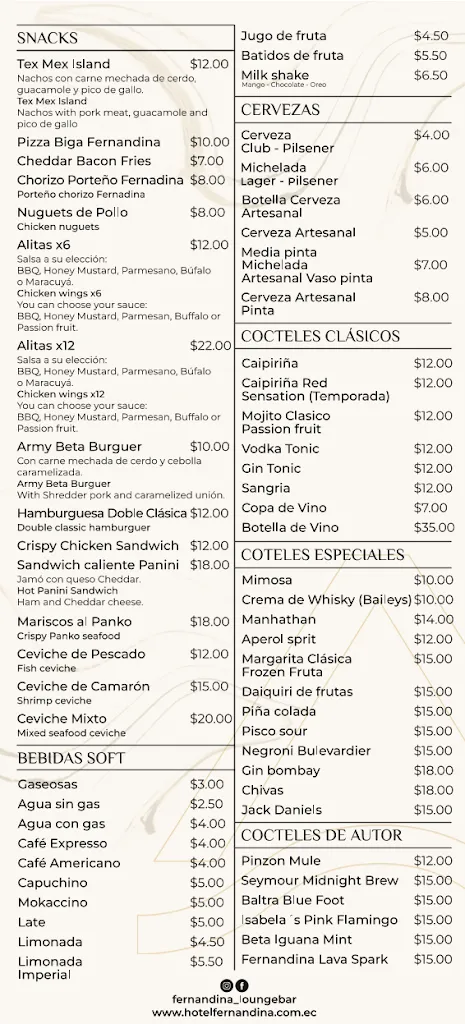 Menu_Fernandina Lounge&Bar_Galápagos_image_4