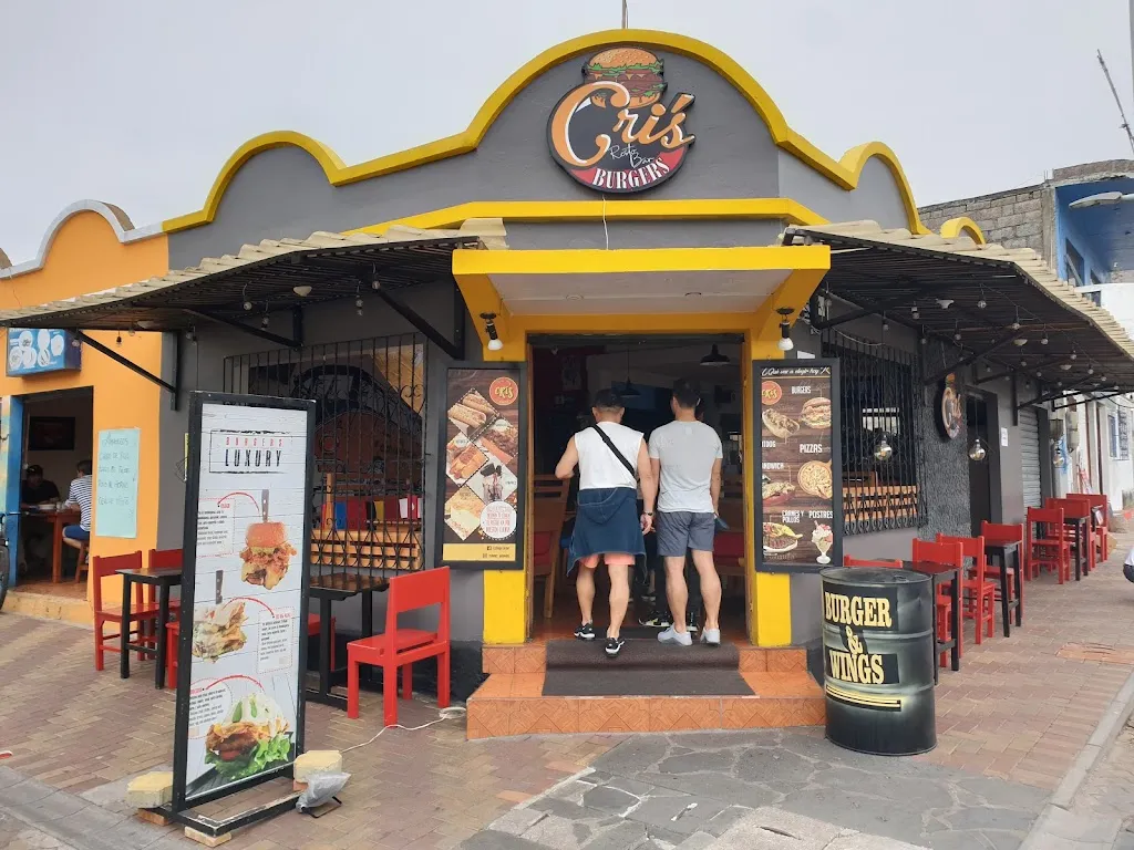 Cri's Burgers restaurant in Galápagos