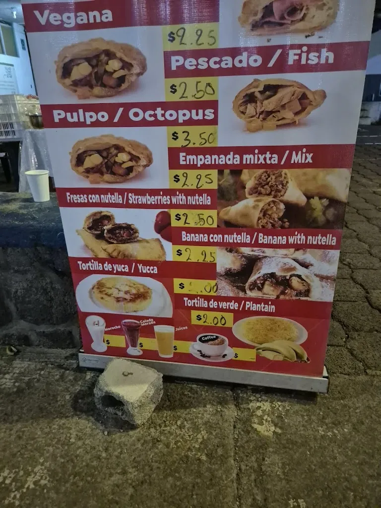 Menu_Empanadas Galapagueñas Milenita_Galápagos_image_4