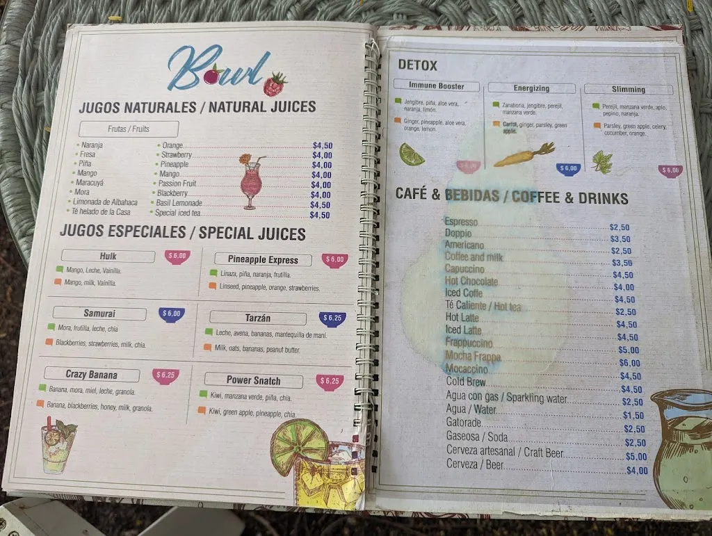 Menu_Bowl Acai Bar_Galápagos_image_1