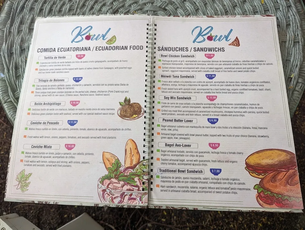 Menu_Bowl Acai Bar_Galápagos_image_3