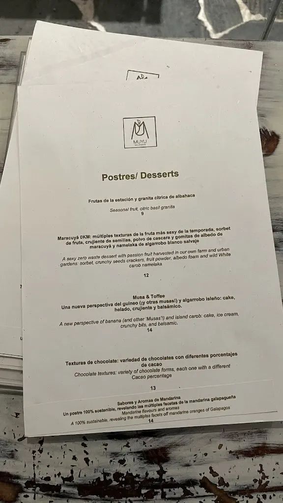 Menu_MUYU - ZERO WASTE LAB_Galápagos_image_4