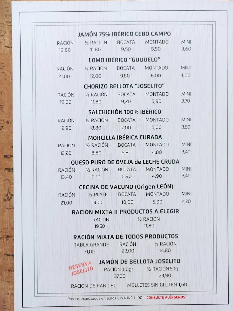 Menu_Rueda: Casa Lola_Rueda de la Sierra_image_3