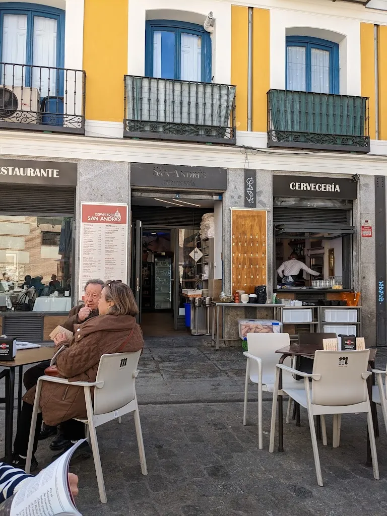 Cervecería San Andrés restaurant in San Andrés del Rey
