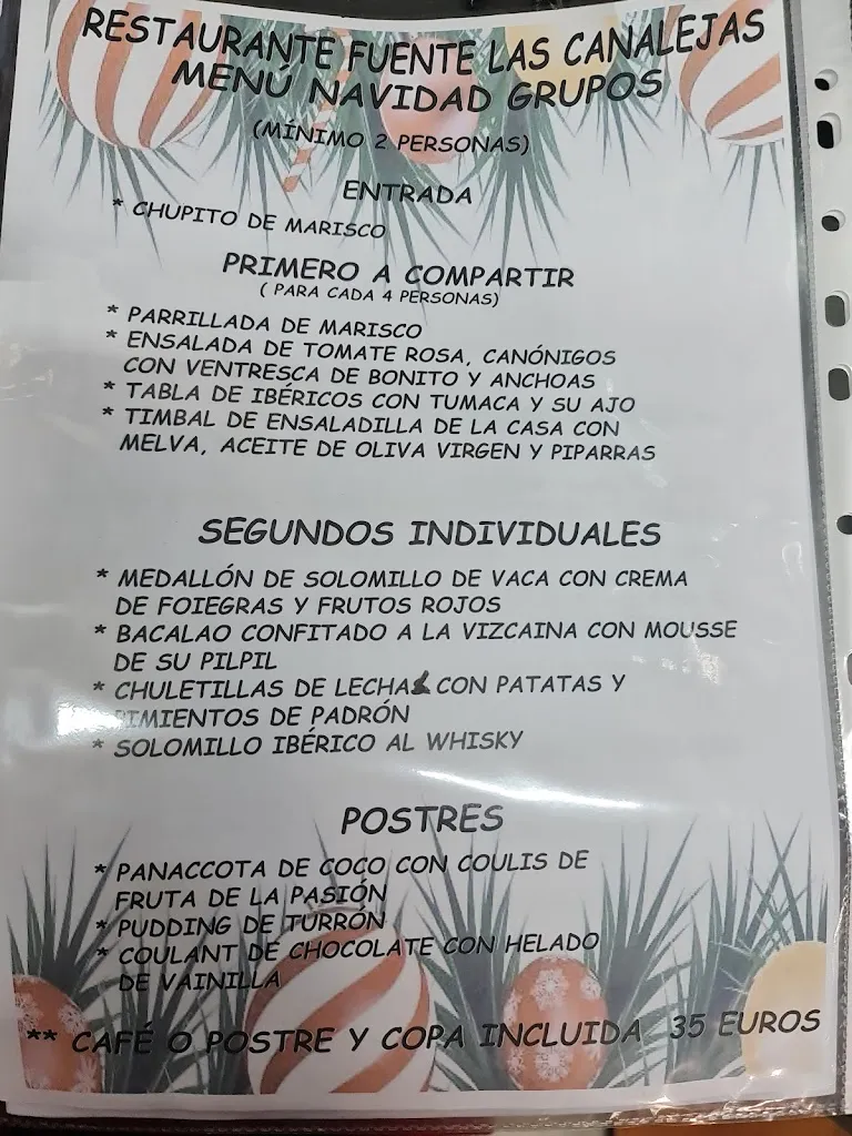 Menu_Restaurante Fuente las Canalejas_San Andrés del Congosto_image_2