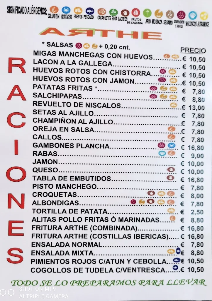 Menu_Bar-Restaurante-Posada ARTHE_Sacedón_image_1