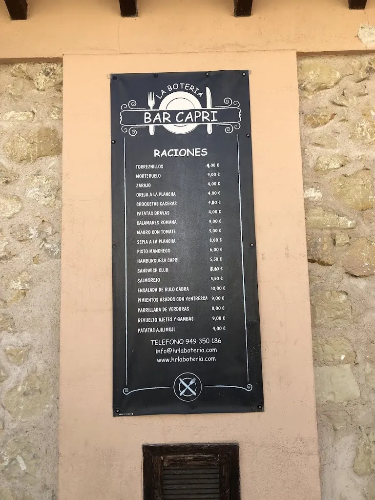 Menu_CERVECERÍA CAPRI._Sacedón_image_1