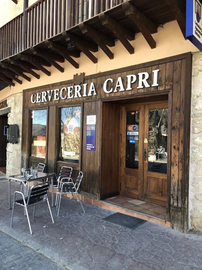 CERVECERÍA CAPRI. restaurant in Sacedón
