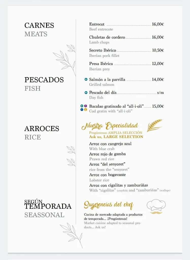 Menu_Café, i Bar Restaurant Beni-Ruta 66_Beniardá_image_1