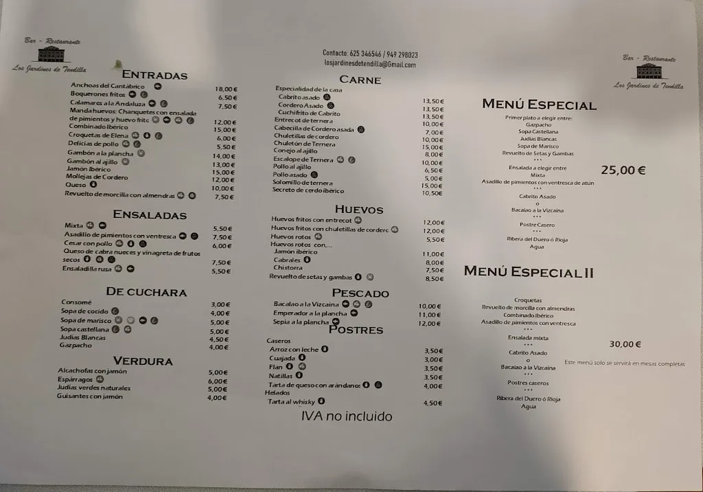 Menu_Los Jardines de Tendilla_Tendilla_immagine_1