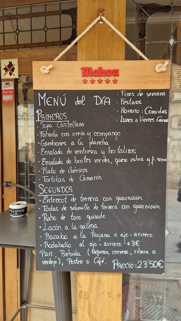 Menu_El Fogon De Santa Clara_Tordesilos_image_1