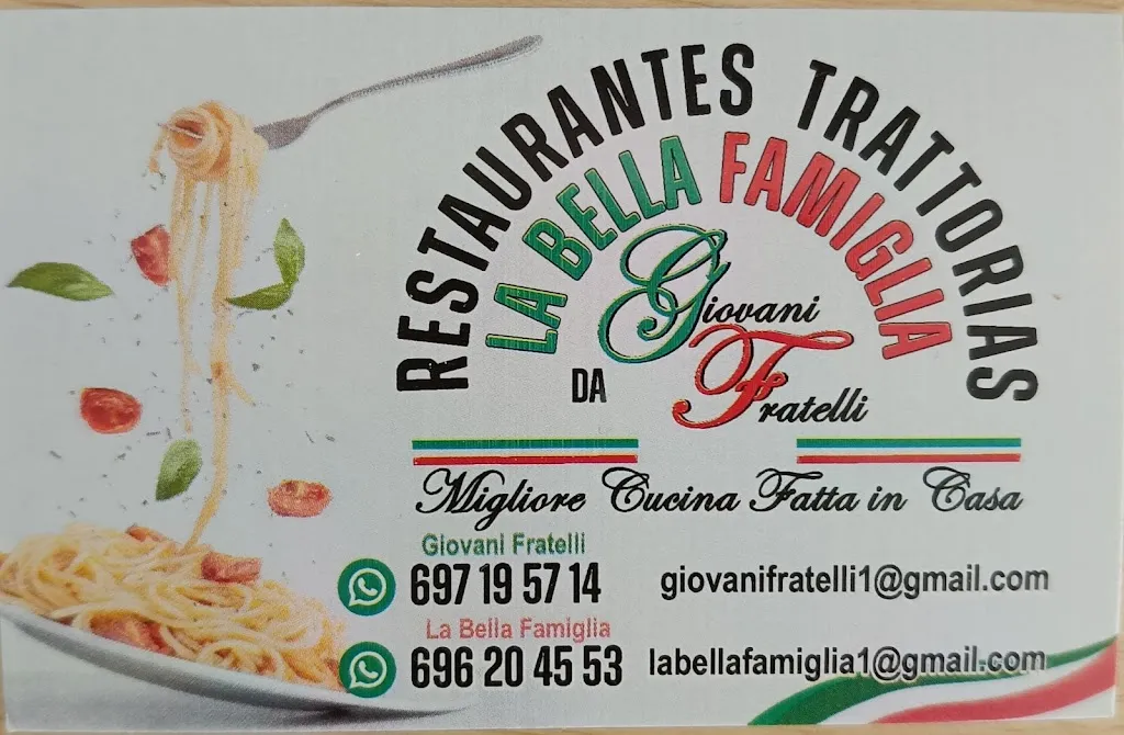 Menu_Ristorante Trattoria La Bella Famiglia da Giovani Fratelli_Torrecuadradilla_image_2