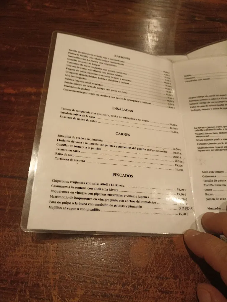 Menu_Restaurante La Rivera Torrejón del Rey_Torrejón del Rey_image_2