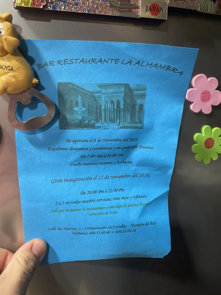Menu_Alhambra Bar_Torrejón del Rey_image_4