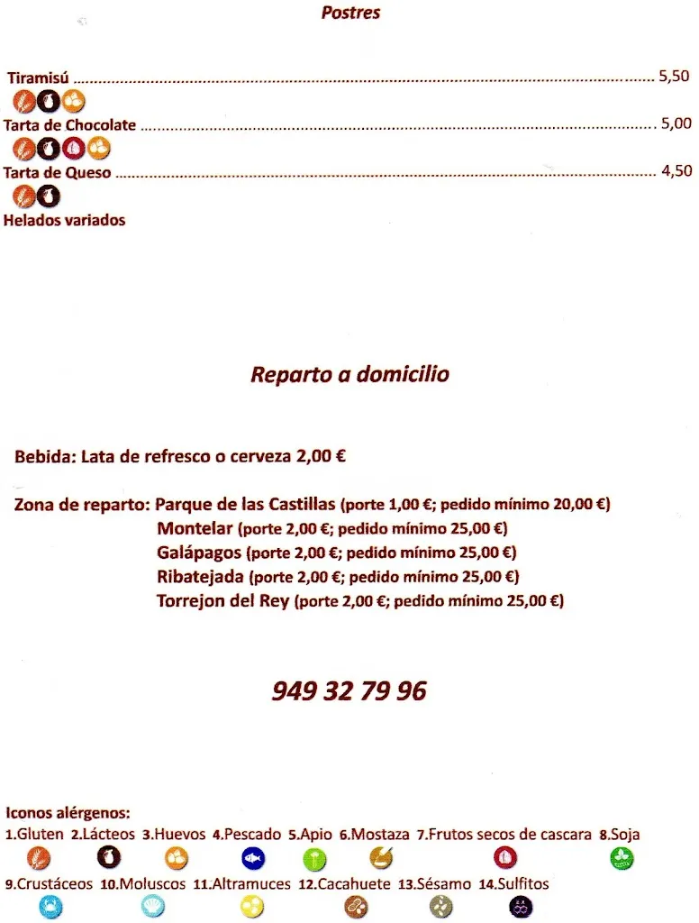 Menu_pizzeria La musa_Torrejón del Rey_image_3