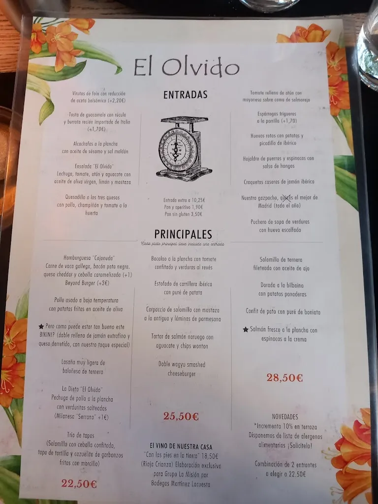 Menu_El Olvido | Restaurante Chamartín_Ujados_image_1