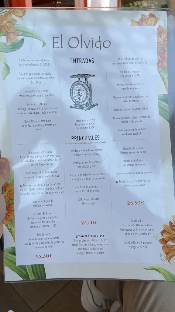 Menu_El Olvido | Restaurante Chamartín_Ujados_image_3