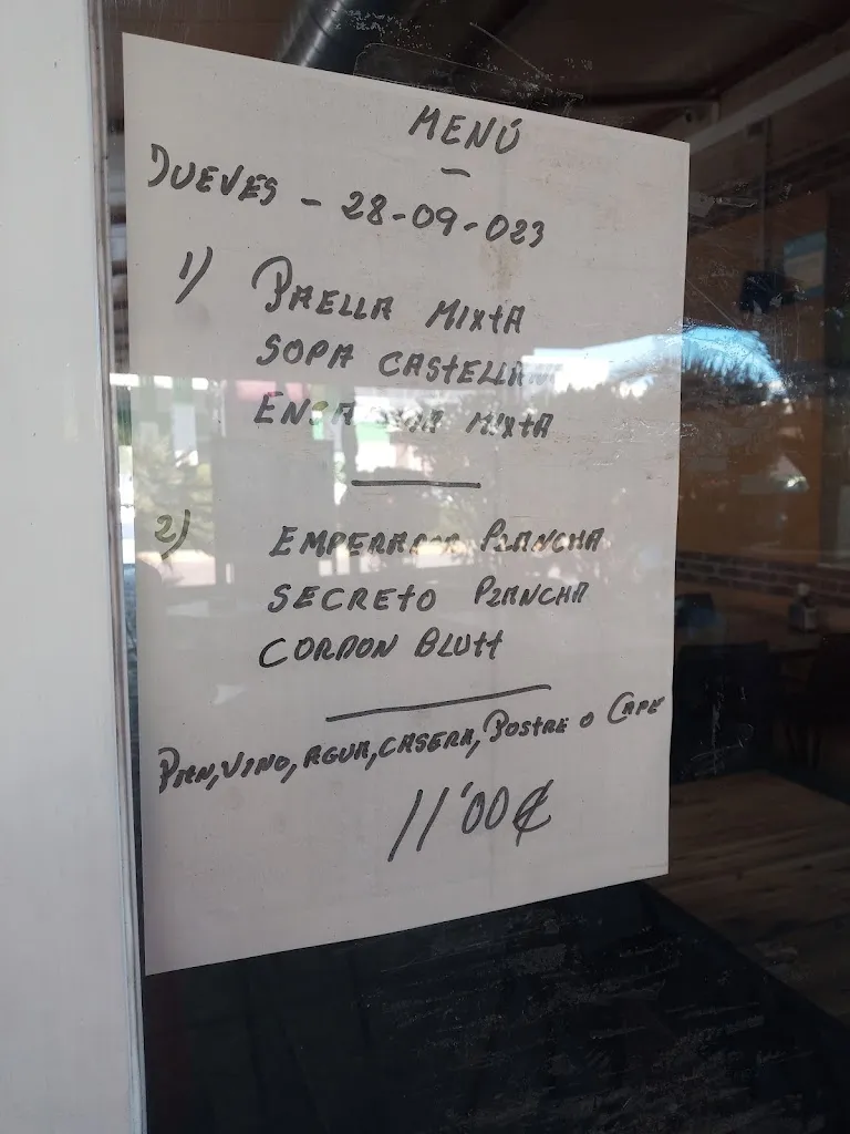 Menu_Cafetería Restaurante La Posada_Villanueva de Argecilla_immagine_2