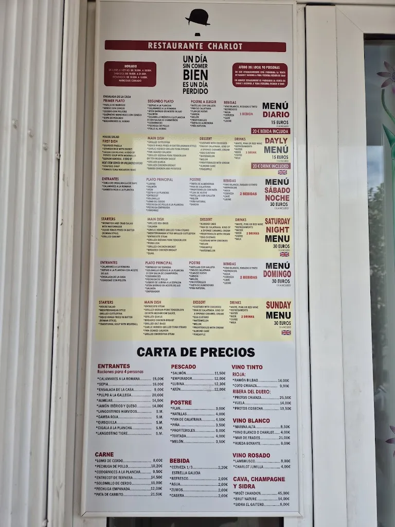 Menu_Restaurante Charlot_Benejúzar_image_1