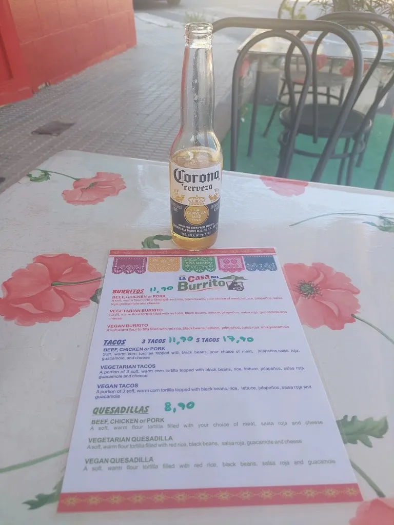 Menu_La Casa del Burrito Spain_Benejúzar_image_1