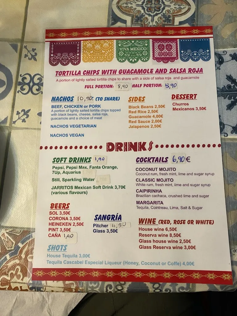 Menu_La Casa del Burrito Spain_Benejúzar_image_4