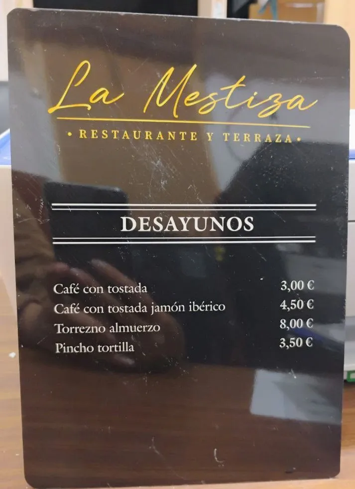 Menu_La Mestiza Restaurante y Terraza_Yebes_immagine_4