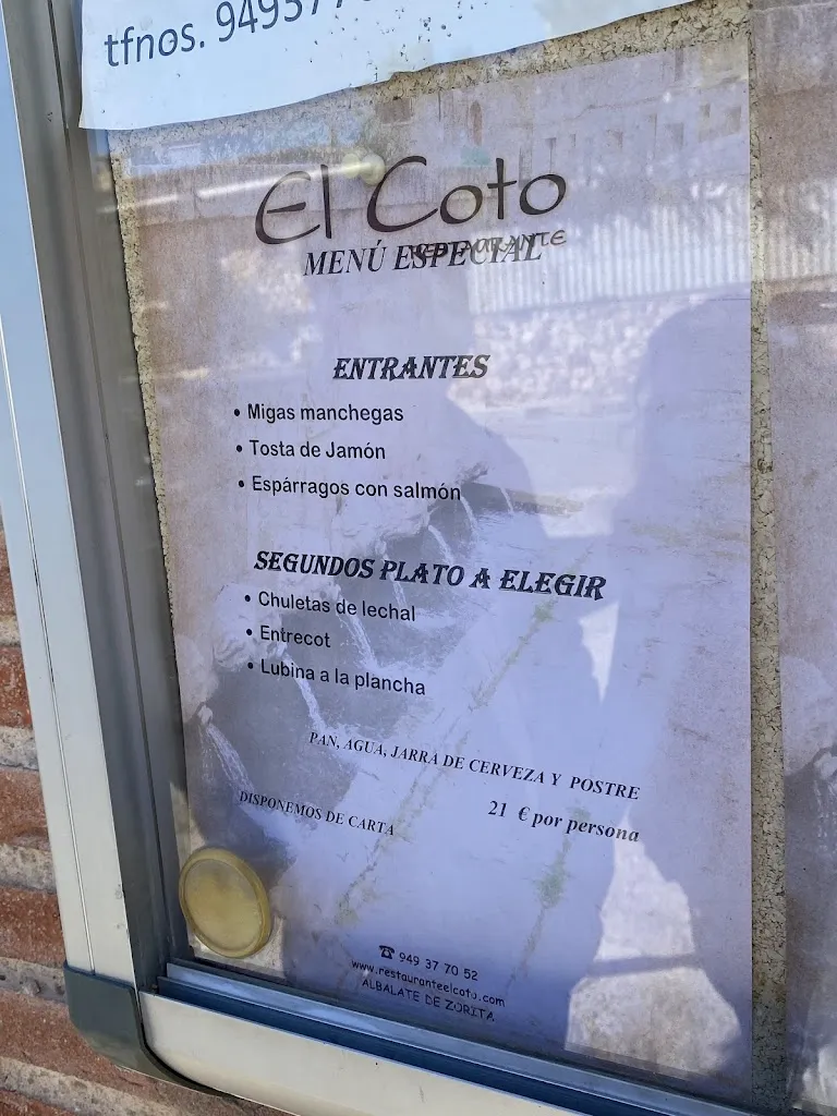 Menu_El Coto Restaurante_Zorita de los Canes_image_2