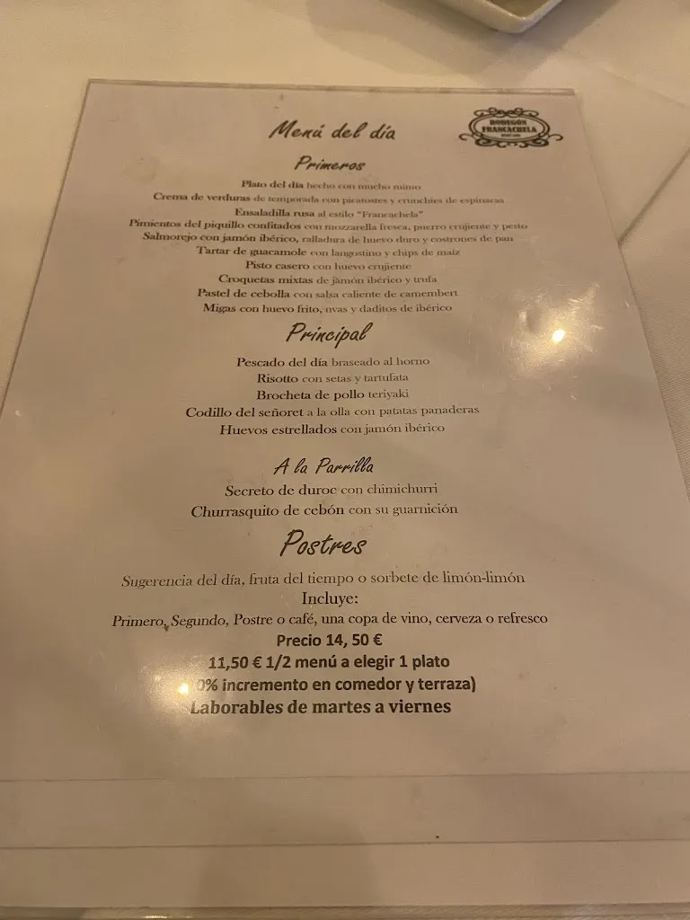 Menu_Bodegón Francachela_Viñuelas_image_1