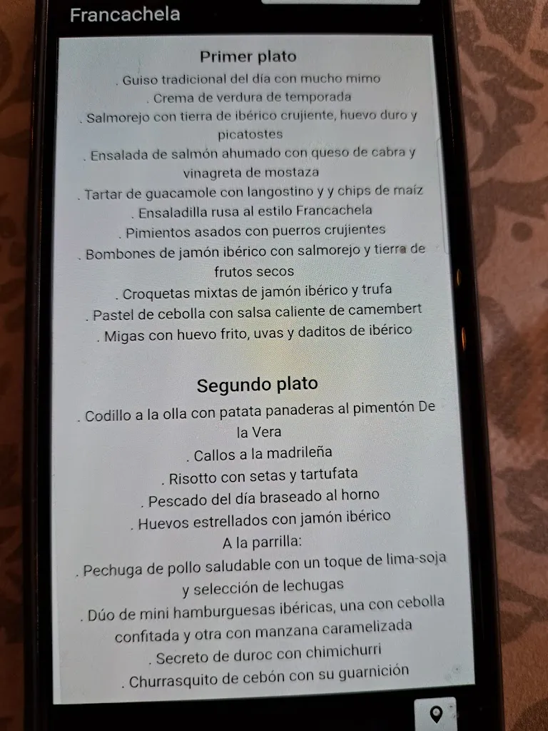 Menu_Bodegón Francachela_Viñuelas_image_2