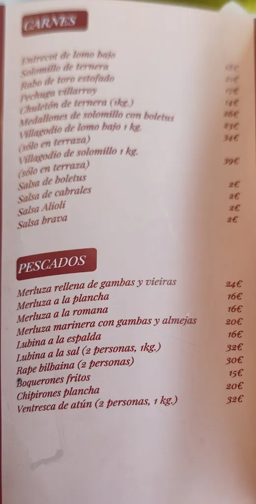Menu_The Mary Carmen Restaurant_Viñuelas_image_2