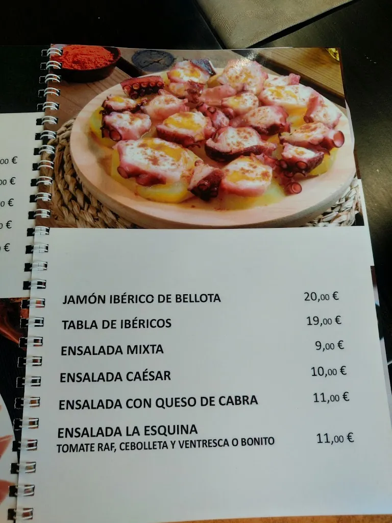 Menu_Restaurante La Esquina Tres Cantos_Viñuelas_immagine_1