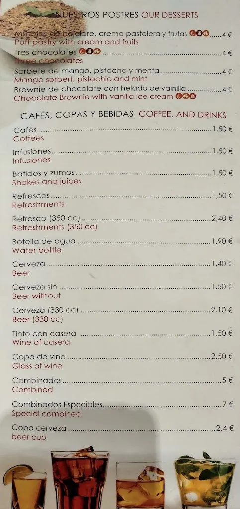 Menü_el molino de Alajar_Alájar_Bild_1