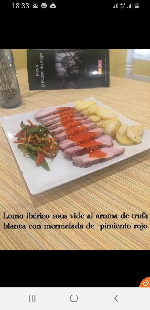 Menü_el molino de Alajar_Alájar_Bild_4